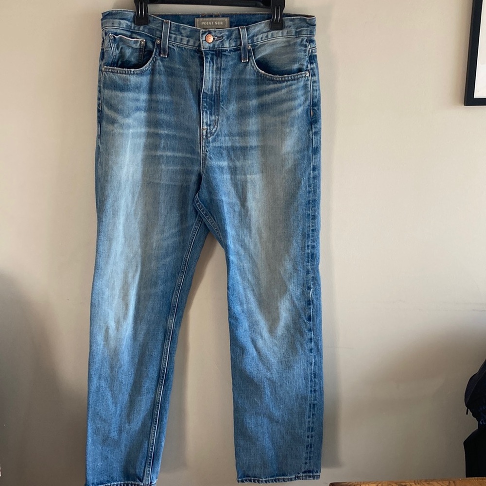 Point Sur Classic Blue Boyfriend Jeans